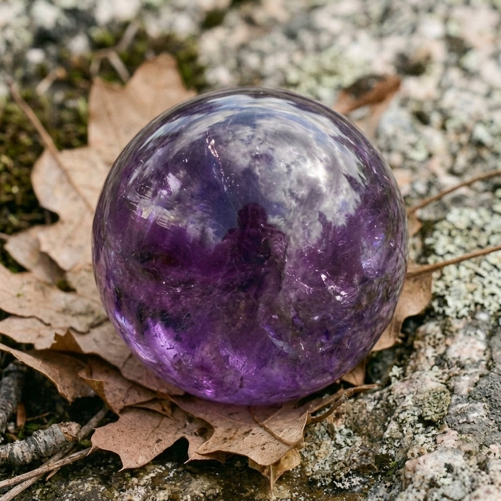 Premium Amethyst Sphere